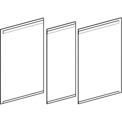 Geberit Modell 800320 Spiegeltüren Set - 120cm Geberit Modell 800320 Spiegeltüren Set - 120cm