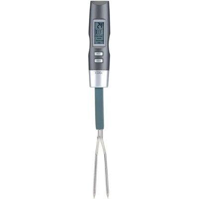 Rosenstein & Söhne - Grillthermometer & Grillgabel - Faucilles en acier inoxydable - Affichage LCD - Grill thermometer - Publicité Rosenstein & Söhne - Grillthermometer & Grillgabel - Faucilles en acier inoxydable - Affichage LCD - Grill thermometer - Publicité