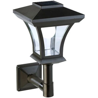 Lunartec Lampadaire Solaire de Jardin LED - Publicité Lunartec Lampadaire Solaire de Jardin LED - Publicité