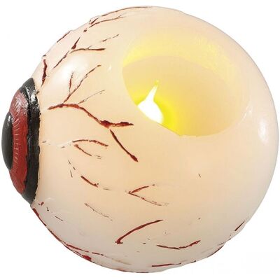 Lunartec - Oeil D'Halloween - Bougie LED Lunartec - Oeil D'Halloween - Bougie LED