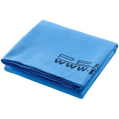 Pearl - Microfibre 140x70 - Bleu - Serviette de bain - Publicité Pearl - Microfibre 140x70 - Bleu - Serviette de bain - Publicité