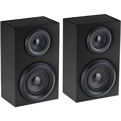 Haut-parleurs Actifs Auvisio 2.1 Bluetooth Boîtier en Bois - Publicité Haut-parleurs Actifs Auvisio 2.1 Bluetooth Boîtier en Bois - Publicité