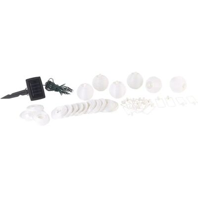 Lunartec - 6 m - 20 lampions - Outdoor - Solar string light - Publicité Lunartec - 6 m - 20 lampions - Outdoor - Solar string light - Publicité