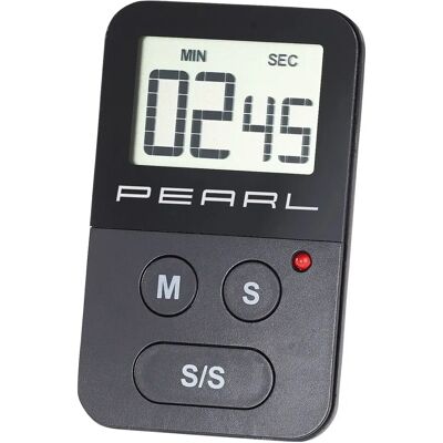 Pearl - Digital Timer - Alarme acoustique - Alarme visuelle - Kitchen timer - Publicité Pearl - Digital Timer - Alarme acoustique - Alarme visuelle - Kitchen timer - Publicité