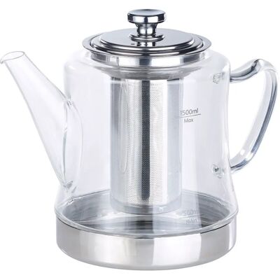 Rosenstein & Söhne - Théière-Bouilloire 1,5 L Infuseur inox - Publicité Rosenstein & Söhne - Théière-Bouilloire 1,5 L Infuseur inox - Publicité