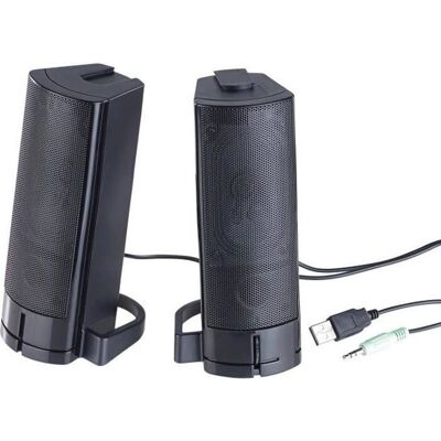 Auvisio Enceinte et Barre de Son USB 2-en-1 - Publicité Auvisio Enceinte et Barre de Son USB 2-en-1 - Publicité