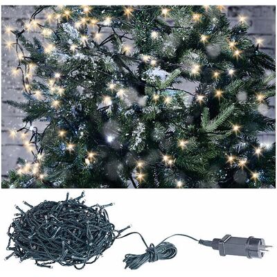 Lunartec Guirlande LED blanche - 320 LEDs, 37m Lunartec Guirlande LED blanche - 320 LEDs, 37m