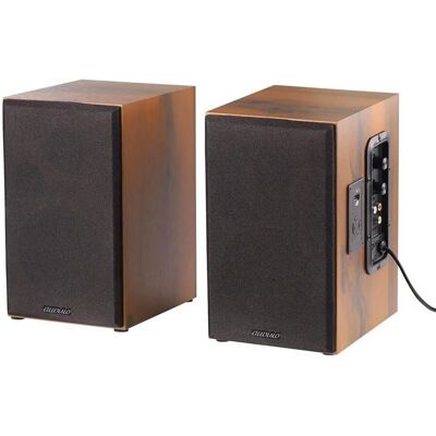 Haut-parleurs Bluetooth Sans Fil Auvisio ZX-1620-919 - Système Stéréo 2 Voies - Publicité Haut-parleurs Bluetooth Sans Fil Auvisio ZX-1620-919 - Système Stéréo 2 Voies - Publicité