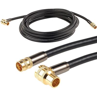 Auvisio - Satellite F-F HDTV Cable - Shielded - 5 m - Cable - Publicité Auvisio - Satellite F-F HDTV Cable - Shielded - 5 m - Cable - Publicité