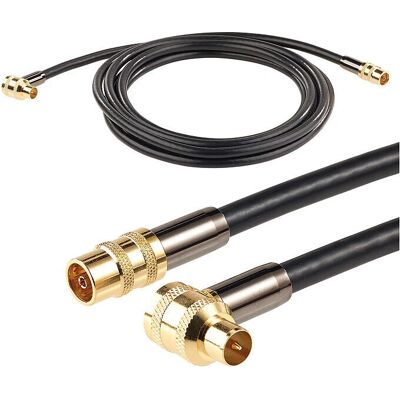 Auvisio - 105dB 90° 3m - Câble coaxial HDTV - Publicité Auvisio - 105dB 90° 3m - Câble coaxial HDTV - Publicité