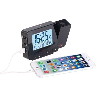 Infactory DAC-700.Beam - Réveil à Projection avec USB Infactory DAC-700.Beam - Réveil à Projection avec USB