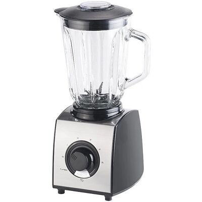 Rosenstein & Söhne NC-5916-919 Mixeur - 1,5L - Noir - Inox - Sur table - Publicité Rosenstein & Söhne NC-5916-919 Mixeur - 1,5L - Noir - Inox - Sur table - Publicité