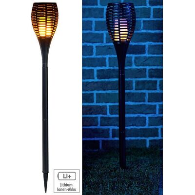 Luminea Lampe de Jardin - 64 LED Effet Flamme - Batterie 2000mAh - Publicité Luminea Lampe de Jardin - 64 LED Effet Flamme - Batterie 2000mAh - Publicité