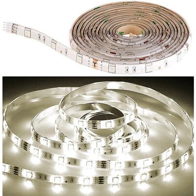 Luminea - Lam-206 - 600 lm - Blanc chaud - Bande LED - Publicité Luminea - Lam-206 - 600 lm - Blanc chaud - Bande LED - Publicité