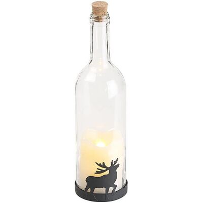 Lunartec - Wine Bottle Decor - Reindeer - Decorative Item Lunartec - Wine Bottle Decor - Reindeer - Decorative Item
