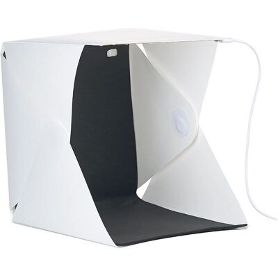 Somikon - Studio 22x23cm LED 20W - 1 bande LED - Publicité Somikon - Studio 22x23cm LED 20W - 1 bande LED - Publicité