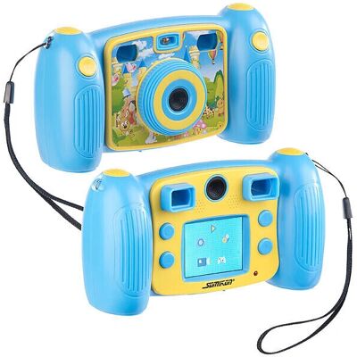 Somikon DV-25 - Appareil Photo Numérique pour Enfants - Bleu - Full HD - Publicité Somikon DV-25 - Appareil Photo Numérique pour Enfants - Bleu - Full HD - Publicité
