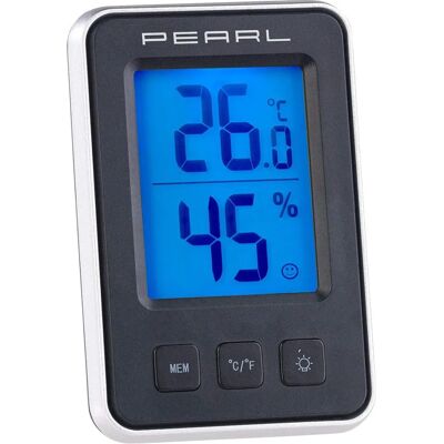 Pearl - ThermoHygro - Grand écran LCD - Thermomètre/Hygromètre - Publicité Pearl - ThermoHygro - Grand écran LCD - Thermomètre/Hygromètre - Publicité