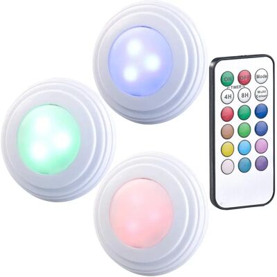 Lunartec - 3 LED COB RGB/White - Éclairage de cuisine - Publicité Lunartec - 3 LED COB RGB/White - Éclairage de cuisine - Publicité