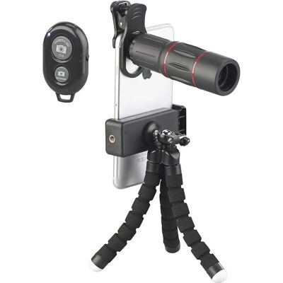 Somikon - Kit d'objectifs smartphone 11 pièces - Publicité Somikon - Kit d'objectifs smartphone 11 pièces - Publicité