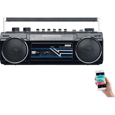 Auvisio Mps-670 - Radio cassette rétro avec USB/SD/Bluetooth Auvisio Mps-670 - Radio cassette rétro avec USB/SD/Bluetooth