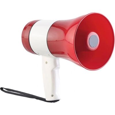 Mégaphone USB 20 W Infactory - Enregistreur vocal, Sirène, Lecteur MP3 / SD - Publicité Mégaphone USB 20 W Infactory - Enregistreur vocal, Sirène, Lecteur MP3 / SD - Publicité