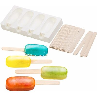 Rosenstein & Söhne - Moule en silicone pour glaces - 70 ml - Moule - Publicité Rosenstein & Söhne - Moule en silicone pour glaces - 70 ml - Moule - Publicité