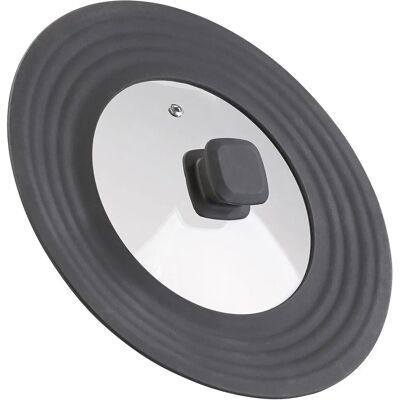 Rosenstein & Söhne - Glass-Silicone Lid - Ø18-28 cm - Lid - Publicité Rosenstein & Söhne - Glass-Silicone Lid - Ø18-28 cm - Lid - Publicité