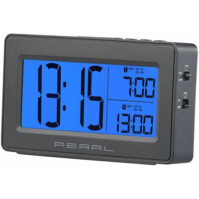 Réveil Pearl avec deux alarmes - Réveil Avec 2 Alarmes Programmables - Publicité Réveil Pearl avec deux alarmes - Réveil Avec 2 Alarmes Programmables - Publicité