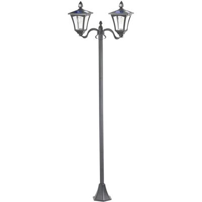 Royal Gardin Double Lampe Solaire LED 600lm Capteurs PIR - Publicité Royal Gardin Double Lampe Solaire LED 600lm Capteurs PIR - Publicité
