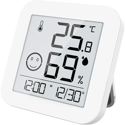 Infactory Thermomètre et hygromètre numérique avec écran E-Ink - Moniteur de climat intérieur - Publicité Infactory Thermomètre et hygromètre numérique avec écran E-Ink - Moniteur de climat intérieur - Publicité