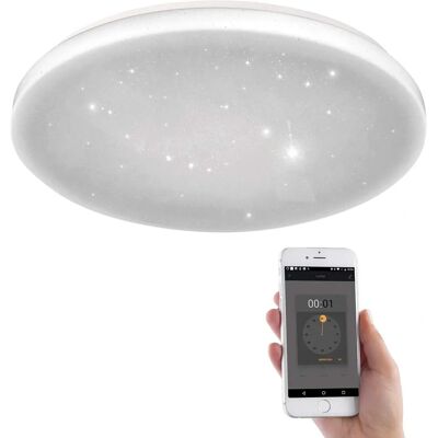 Luminea - Home Control Plafonnier LED CCT - Ø34 cm - Publicité Luminea - Home Control Plafonnier LED CCT - Ø34 cm - Publicité