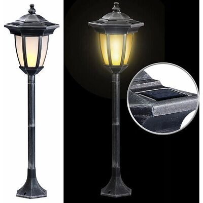 Lunartec SWL-06 - Effet flamme - 64 cm - 24 LED - Lanterne solaire - Publicité Lunartec SWL-06 - Effet flamme - 64 cm - 24 LED - Lanterne solaire - Publicité