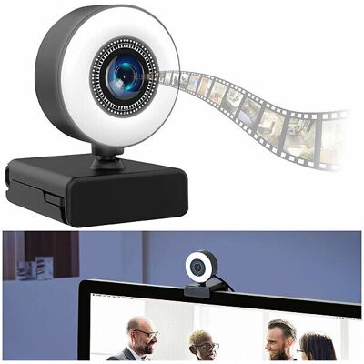 Somikon - Webcam USB Full HD - Autofocus - Webcam - Publicité Somikon - Webcam USB Full HD - Autofocus - Webcam - Publicité