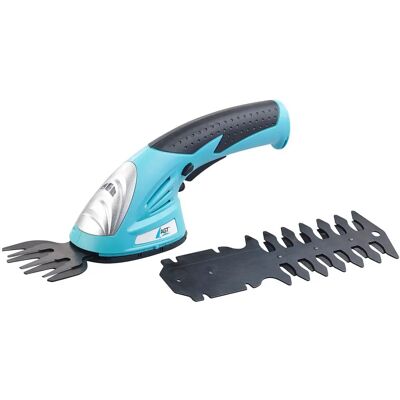 Agt - Cisaille électrique sans fil 2 en 1 pour bordures et buissons - 2 lames - compact - Hedge trimmer - Publicité Agt - Cisaille électrique sans fil 2 en 1 pour bordures et buissons - 2 lames - compact - Hedge trimmer - Publicité