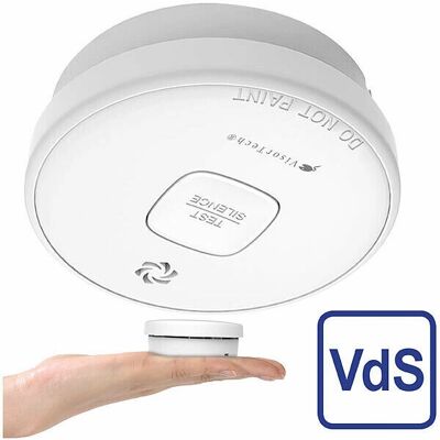Visortech - RWM-390 - Photoélectrique - certifié VDS - Détecteur de fumée - Publicité Visortech - RWM-390 - Photoélectrique - certifié VDS - Détecteur de fumée - Publicité