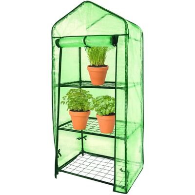 Royal Gardineer - 4-Tier Film - Transparent Vert - Greenhouse - Publicité Royal Gardineer - 4-Tier Film - Transparent Vert - Greenhouse - Publicité