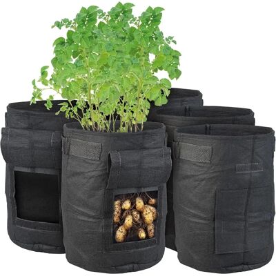 Fournitures de Jardinage - 5 Sacs de Culture - 10 L - Pour Petits Espaces - Publicité Fournitures de Jardinage - 5 Sacs de Culture - 10 L - Pour Petits Espaces - Publicité