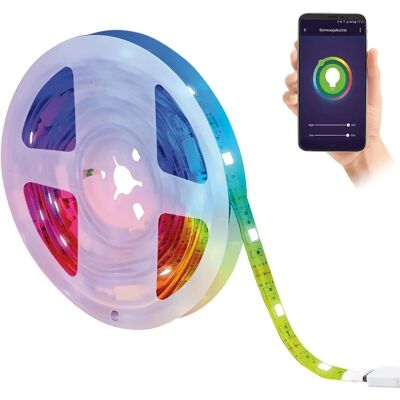 Luminea - WRL-34 - RGB - USB-connecté - Bande LED - Publicité Luminea - WRL-34 - RGB - USB-connecté - Bande LED - Publicité