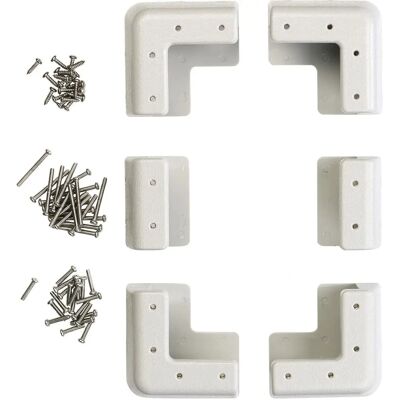 Kit de fixation pour panneau solaire en aluminium - Revolt - Publicité Kit de fixation pour panneau solaire en aluminium - Revolt - Publicité