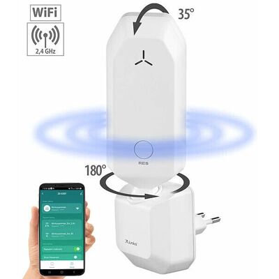 Récepteur Wi-Fi 300 Mbps 7links Wlr-100.App - Répéteur Wi-Fi - Publicité Récepteur Wi-Fi 300 Mbps 7links Wlr-100.App - Répéteur Wi-Fi - Publicité