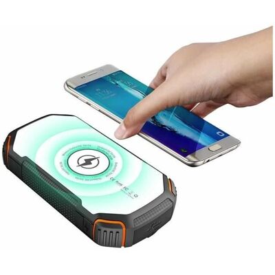 Revolt - Batterie De Secours Solaire 20000mAh - Power Bank - Publicité Revolt - Batterie De Secours Solaire 20000mAh - Power Bank - Publicité