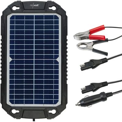 Revolt - 12V 10W - 12V - 10W - Solar Charger - Publicité Revolt - 12V 10W - 12V - 10W - Solar Charger - Publicité