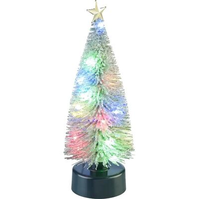 Infactory - SapinNoelEnneigeLED - LEDs multicolores - Tree - Publicité Infactory - SapinNoelEnneigeLED - LEDs multicolores - Tree - Publicité