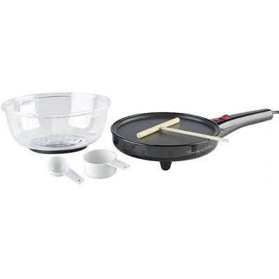 Poêle électrique Rosenstein & Söhne - 800W, Ø 20cm - Crêpes, Popcorn, Salés - Publicité Poêle électrique Rosenstein & Söhne - 800W, Ø 20cm - Crêpes, Popcorn, Salés - Publicité