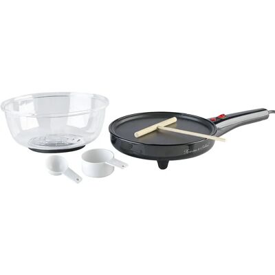 Poêle électrique Rosenstein & Söhne - 800W, Ø 20cm - Crêpes, Popcorn, Salés - Publicité Poêle électrique Rosenstein & Söhne - 800W, Ø 20cm - Crêpes, Popcorn, Salés - Publicité