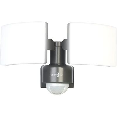 Lunartec - Projecteur LED Extérieur - 3200 lm - PIR - Projecteur - Publicité Lunartec - Projecteur LED Extérieur - 3200 lm - PIR - Projecteur - Publicité