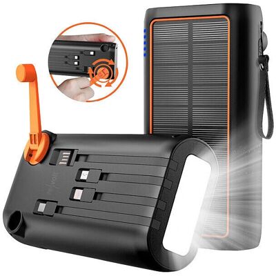 Revolt - PB-200.K - 30000mAh - Dynamo - Batterie externe solaire - Publicité Revolt - PB-200.K - 30000mAh - Dynamo - Batterie externe solaire - Publicité