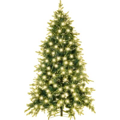 Infactory - Sapin De Noël À Led Avec Guirlande 3000 Led - Publicité Infactory - Sapin De Noël À Led Avec Guirlande 3000 Led - Publicité