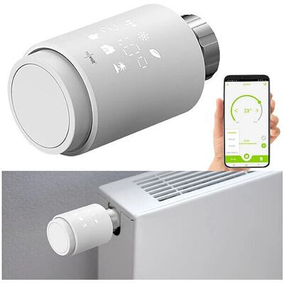 Revolt - Tête Thermostatique Connectée Programmable - Smart thermostat head - Publicité Revolt - Tête Thermostatique Connectée Programmable - Smart thermostat head - Publicité